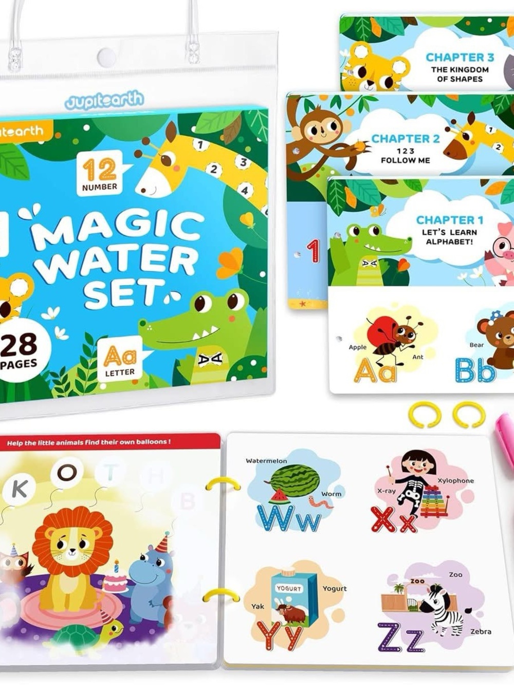 Magic Water Set Kids Activity Book
